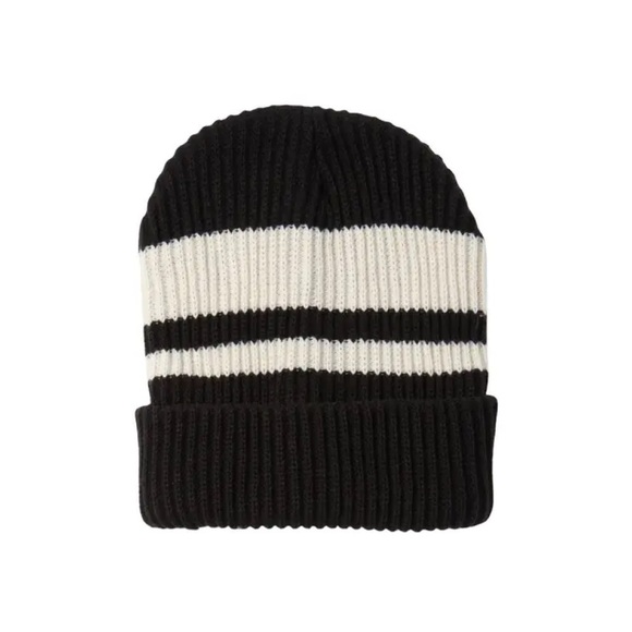 Melrose and Market Other - Melrose and Market Striped Knit Beanie
